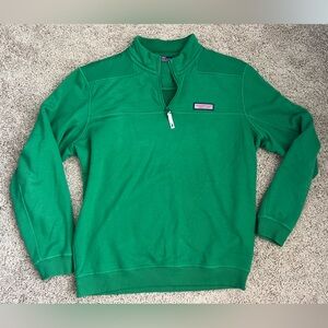 Vineyard Vines Green quarter zip sweatshirt